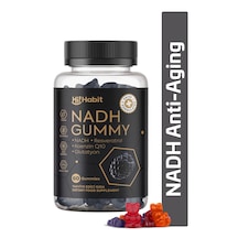 Hi Habit Nadh Gummy Q10 Ve Glutatyon İçeren Takviye 60 Adet