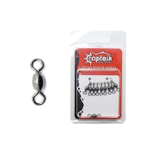 Captain 5010 Fırdöndü Crane 10lu Paket Black Nickel 7