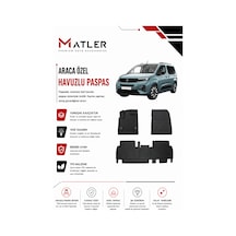 Opel Combo 2019 Model 4d Ekstra Havuzlu Paspas