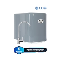 Sumarkt S-tron 5 Aşamalı 12 Litre Metal Tanklı Süper Sarım Membran Teknolojili Pompasız Su Arıtm Cihazı