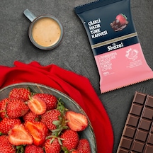 Shazel Çilek Aromalı Hazır Türk Kahvesi 100 Gr Öğütülmüş