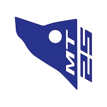 Yamaha Mt 25 Reflektif Mavi Ön Cam Sticker