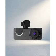 Suya Dayanıklı Araç Güvenlik Kamerası 1080p Ön 720p Arka