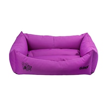 Dubex Gelato Desenli Su Geçirmez M Boy Kedi Yatağı 62 x 44 x 22 CM