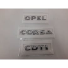 Opel Corsa Cdti Yazı-Corsa D Ve Corsa C Uyumlu -3 Adet-A Kalite (553487646)