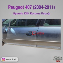 Peugeot 407 2004 2011 Uyumlu Kilit Koruma Kapağı Sağ Ön Taraf