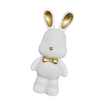 Homyl Kumbara Hayvan Tavşan Figürleri Yetişkinler Ve Beyaz