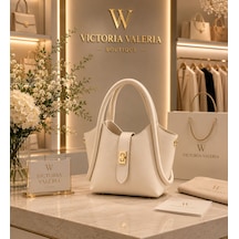 Housebags Bella Vista New Trend Omuz Ve El Çantası Bej