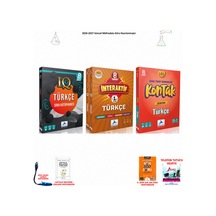 Paraf 8. Sınıf Lgs Türkçe Iq+interaktif+kontakt 3 Kitap Seti
