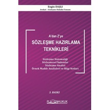 A'dan Z'ye Sözleşme Hazırlama Teknikleri 3.baskı