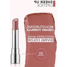 Sheer Up Yarı Transparan & Parlak Bitişli Nemlendirici Ruj 00