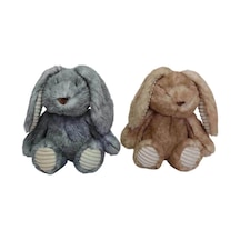 Pb31603-23 Peluş Oturan Tavşan 23 Cm - 1 Adet Stokta Olan Gönderilir Mavi