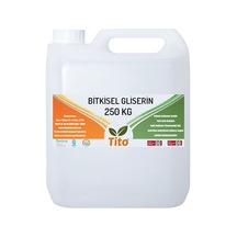 Bitkisel Gliserin Vg E422 250 Kg