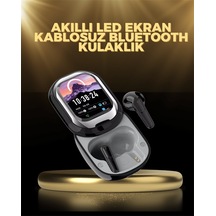 Kişiselleştirilebilir Led Ekranlı Bluetooth Kulaklık Oyun & Müzik Modlu Standart