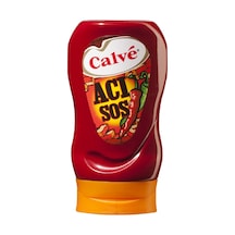 Calve Acı Sos 265g - Keskin Lezzet, Pratik Kullanım 6'li Avantaj Paketi - 6 Adet Tarı