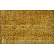 Klasik Modern Vintage Eskitme El Dokuma Halı 160 X 256 Cm