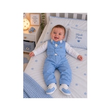 Pugi Baby Pugibaby Erkek Bebek Mevlüt Takımı Mavi Mavi