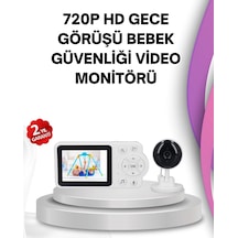 Gece - 50 - Görüşlü Bebek Kamerası Ninni Ve - Csmtex - Alarm Özellikli