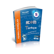 Artı Zeka Yayınları 5. Sınıf Türkçe Atom Aşamalı Soru Bankası
