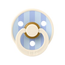 Bibs Studio Colour Block Kauçuk Emzik / Ivory & Dusty Blue 6+ Ay Karışık