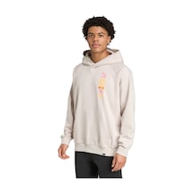 Adidas Gfx Hoodıe Krem Erkek Sweatshirt 000000000102264567 Bej