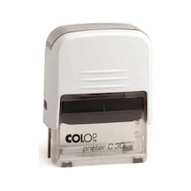 Colop Prınter C30 Beyaz Kasa Siyah Keçe - 18 x 47 MM