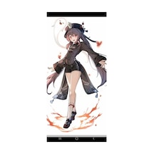 Anime Genshin İmpact-hu Tao Desenli Sarılma Yastığı Hugging Pillow Kılıfı Cok Renkli