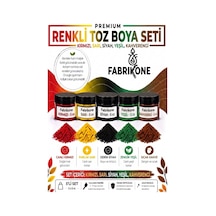 5'li Set Premium Parafin Soya Wax Toz Mum Boyası Hobi Seti - 5 Cc Kırmızı, Sarı, Siyah, Yeşil, Kahverengi Bkfab5ksrsykh5g Karışık