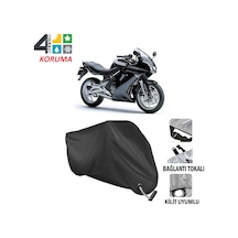 Kawasaki Er-6 F Motosiklet Brandası ( Kilit Uyumlu - Siyah