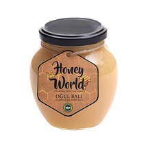 Honey World Organik Oğul Balı Süzme Çiçek Krem Balı 470 G