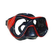 Star Diving Dalış Maskesi Yetişkin - 51705-kırmızı