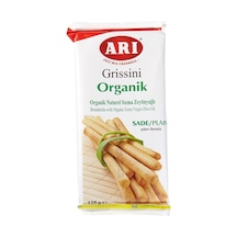 Arı Organik Sade Grissini 125g Sağlıklı Atıştırmalık Kraker 3'li Ekonomik Paket - 3 Adet Tarı