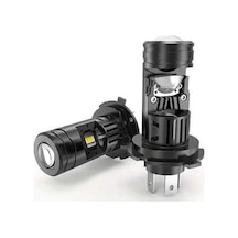 Pazly Yüksek Parlaklık H4 Bi Mini Led Projeksiyon Lensi, 2 Adet, Wangxi, Alüminyum, 12v, Motorlu Taşıtlar İçin