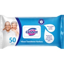 Confort Vücut Temizleme Havlusu 50 Li 5 Adet