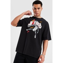 Nike Jordan Brand 85 Ss Crew Erkek Grafikli Tişört Siyah Siyah