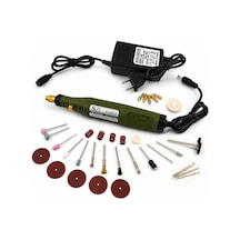 18v Ayarlanabilir Hızlı Mini Gravür Ve Taşlama Makinesi Seti 3000-18000 Rpm, 0.5-3.2 Mm Mandren, Çok Amaçlı Rotary Tool