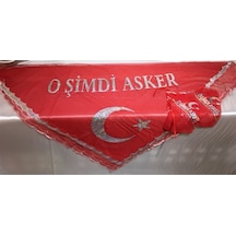 Kinagecesimalzeme Asker Örtüsü 2 Adet Kına Eldiveni Ile