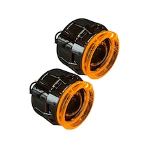 2.5 İnç Bi Xenon Mercek + C3 Model Turuncu Kapak
