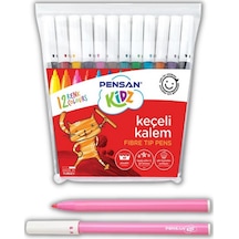 Keçeli Kalem 12 Lı Renk Pensan Keçeli Kalem 1 Paket