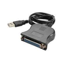 Alfais 4562 Usb Lpt Paralel Yazıcı Çevirici Dönüştürücü Adaptör Kablosu
