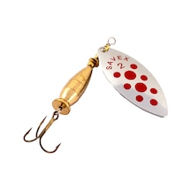 Turna Levrek Alabalık Döner Olta Kaşık - Alp Long - Kırmızı Nokta - No:2/16gr