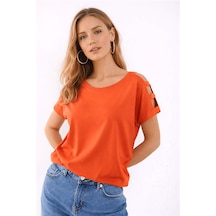 Fashion Friends Bayan T Shirt 26y0195k1 Koral