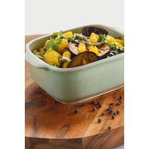 Cookwell 2 Parça 15 Cm Fırın Kabı Yeşil
