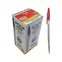 Ark Tükenmez Kalem 1.0 Mm 50'li Kutu Kırmızı Kod:222