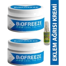 Biofreeze 150 Ml Rahatlama Masaj Kremi X 2 Adet + Çörek Otu Yağı 30 Ml Hediye