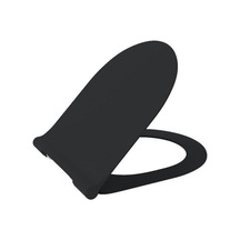 Bocchi Pure Slim Klozet Kapağı Yavaş Kapanır Parlak Siyah A0336 - 0