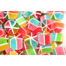 Gökkuşağı Dilim Akide Lolly Akide Şeker 1000 Gr