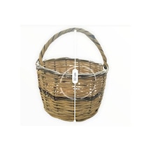 Klasik Kamış Sepet 17 x 22 x 32 CM Kahverengi