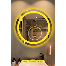 Çağdaş Aydınlatmalı Banyo Aynası Antre & Lavabo Üstü Günışığı 80 Cm Led Diğer