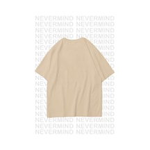 Sevgili Kombini Sevimli Köpek Ve Kalp Baskılı Oversize Unisex Çift Tişörtü Mavi